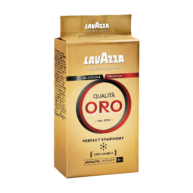 Lavazza Qualita Oro Ground Coffee 250g / 8.8 Oz • Buy online at Serdika  Foods