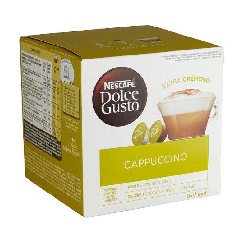 Dolce Gusto - Cappuccino capsule recipe.