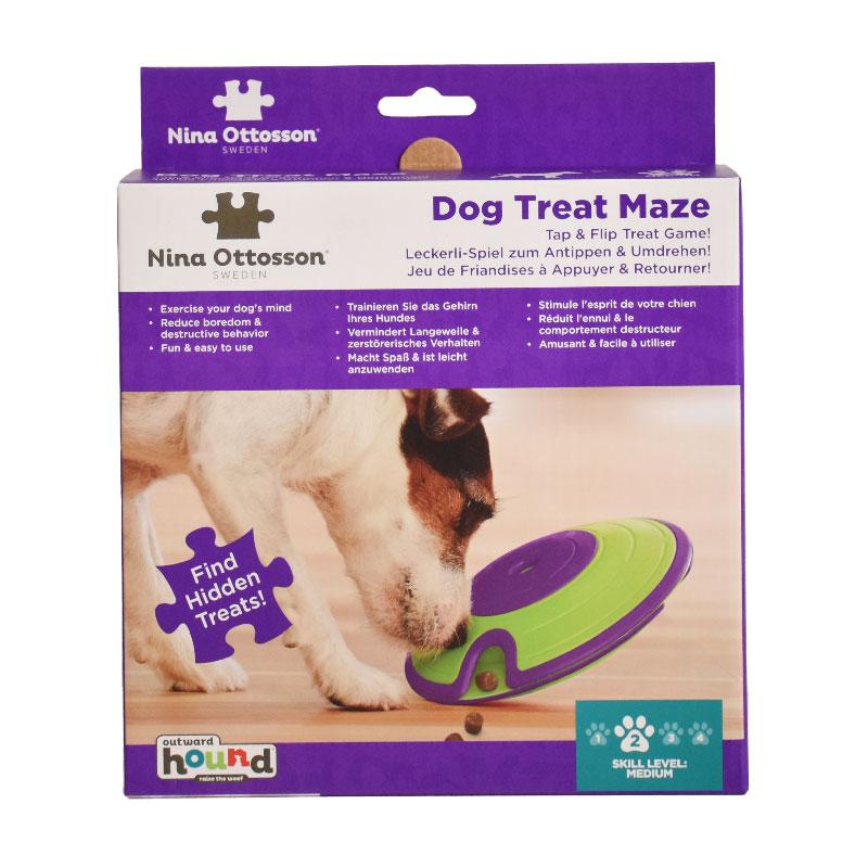 Nina Ottosson Dog Treat Maze Interactive Doy Toy Puzzle for Dogs