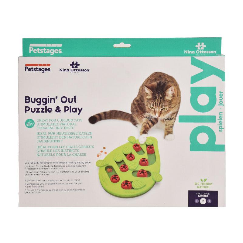 Nina Ottosson Buggin' Out Puzzle & Play Cat Game