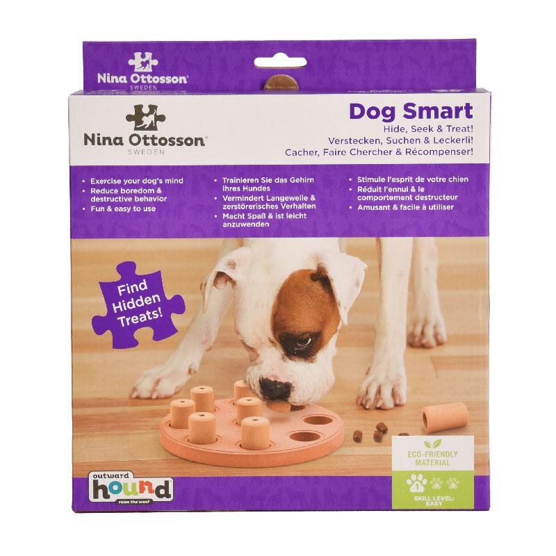 Nina Ottosson Puppy Smart Blue Interactive Treat Puzzle Dog Toy