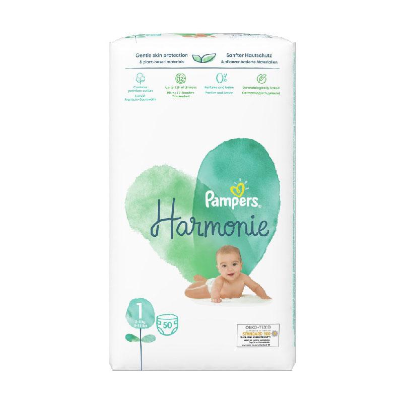 2 cartons couches pampers harmonie taille 4 - Pampers
