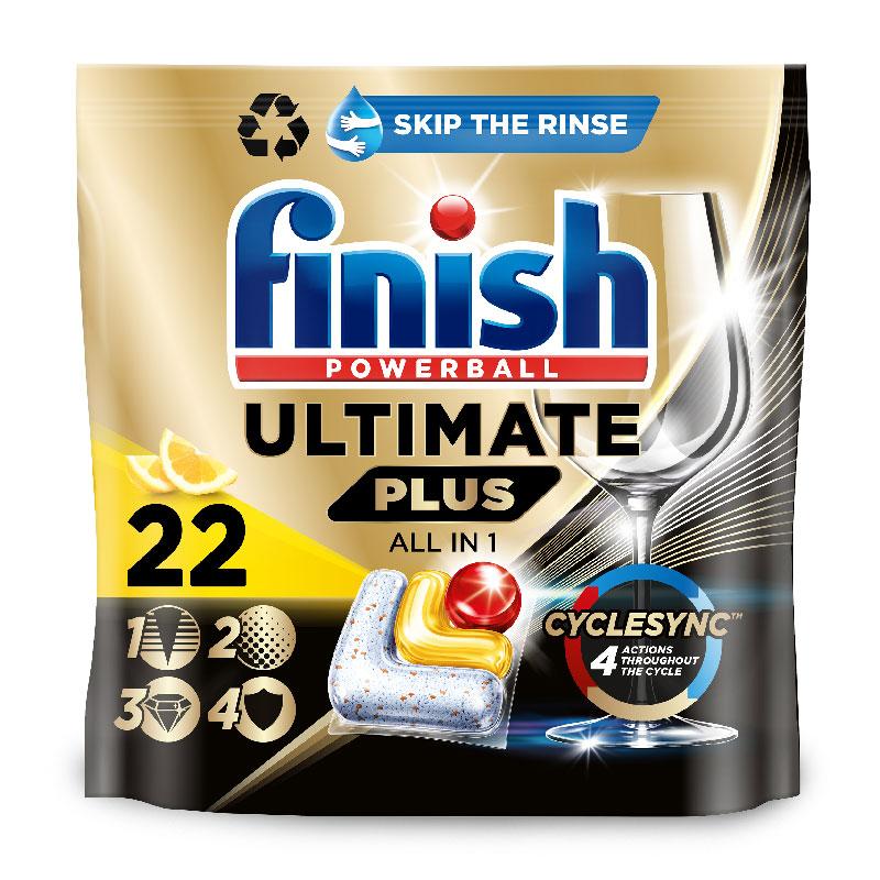 Finish Ultimate All in One Lemon 30 Dishwasher Tablets 387g - Tesco  Groceries