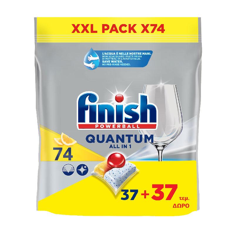 5, Finish Powerball All-in-1 Max Dishwasher Tablets