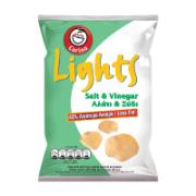 Corina Lights Αλάτι & Ξύδι Πατατάκια 40% Λιγότερα Λιπαρά 36 g
