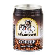 Mr Brown Καφές με Γάλα & Ζάχαρη 240 ml 