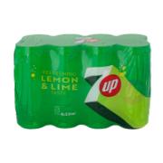 7UP Soft Drink 8x330 ml                