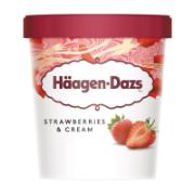 Haagen Dazs Παγωτό Φράουλας 460 ml  