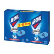 Aroxol Πλακίδια κατά των Κουνουπιών 30+30 Τεμάχια Δώρο