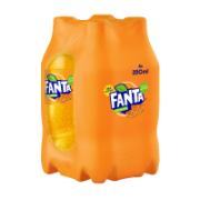 Fanta Αεριούχο Αναψυκτικό Πορτοκάλι 4x500 ml