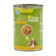 AB Family Friends Πλήρης Τροφή για Σκύλους Μπουκιές σε Σάλτσα με Κοτόπουλο 400 g