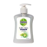 Dettol Soft on Skin Hard on Dirt Αντιβακτηριδιακό Υγρό Σαπούνι Χερίων με Αλόη Βέρα και Βιταμίνη Ε 250 ml 