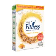 Nestle Fitness Δημητριακά Ολικής Αλέσεως με Μέλι & Αμύγδαλο 355 g 