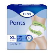 Tena Pants Plus Πάνες Ενηλίκων Ακράτειας XL 12 Τεμάχια