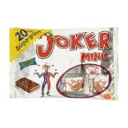 Joker Mini Μπισκότα με Γεύση Σοκολάτα & Επικάλυψη Σοκολάτα Γάλακτος 240 g 