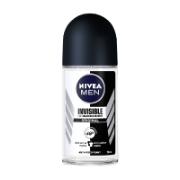 Nivea Αποσμητικό Ρολό Black & White Invisible 50 ml 