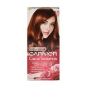 Garnier Color Sensation Μόνιμη Κρέμα Βαφή Έντονο Κοκκίνο Κεχριμπάρι No.6.46 112 ml