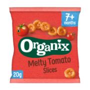 Organix Οργανικά Σνάκς με Γεύση Ντομάτα 7+ μηνών 20 g