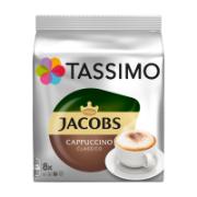 Tassimo Καφές Jacobs Cappuccino σε Κάψουλες 8 Τεμάχια 260 g