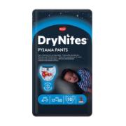 Huggies Dry Nites Απορροφητικά Παιδικά Πανάκια Νύχτας 4-7 Ετών 17-30 Kg 10 Τεμάχια