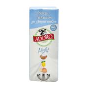 Adoro Κρέμα Γάλακτος UHT Light από Αγελαδινό Γάλα 18% 200 ml