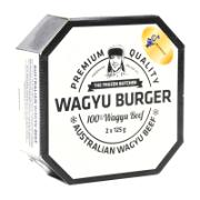 Qualifood Μπιφτέκι Wagyu 100% Βοδινό Κρέας 2x125 g