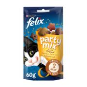 Felix Party Mix Snacks for Cats Original 60 g