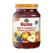 Holle Bio Βρεφική Φρουτόκρεμα Μήλο-Μούρα 4+ Μηνών 190 g
