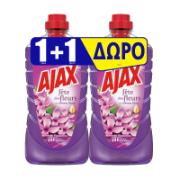 Ajax Άνθη Πασχαλιάς Υγρό Καθαριστικό Οικιακής Χρήσης 1+1 Δώρο 1 L