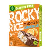 Rocky Rice Μπάρες Ρυζιού με Σοκολάτα & Πορτοκάλι 5x18 g
