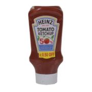 Heinz Tomato Ketchup with 50% Less Salt & Sugar €0.50 Off Special Offer 550 g