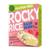 Rocky Rice Tραγανές Μπάρες Ρυζιού με Επίστρωση Γάλακτος με Βατόμουρα 5x18 g 