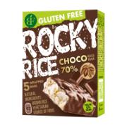 Rocky Rice Ρυζογκοφρέτες με Μαύρη Σοκολάτα 5x18 g 