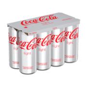 Coca Cola Light Αναψυκτικό 8x330 ml