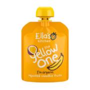 Ella’s Kitchen The Yellow One Βιολογικό Σμούθι Φρούτων 6+ Μηνών 90 g