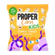 Proper Corn Kids Γλυκά και Αλατισμένα Popcorn 12 g 