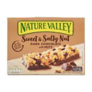 Nature Valley Μπάρες με Ξηρούς Καρπούς & Μαύρη Σοκολάτα 4x30 g