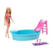 Barbie Εξωτική Πισίνα Με Κούκλα 3+ Χρονών CE