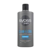 Syoss Men Clean & Cool Σαμπουάν Μαλλιών 500 ml