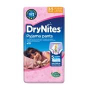 Huggies Dry Nites Απορροφητικά Παιδικά Πανάκια Νύχτας 3-5 Ετών 16-23 Kg 10 Τεμάχια