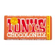 Tony's Chocolonely Σοκολάτα Γάλακτος με Κομμάτια Σοκολάτας & Θαλασσινό Αλάτι 180 g 