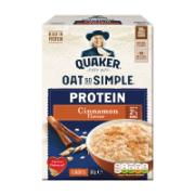 Quaker Νιφάδες Βρώμης Ολικής Άλεσης με Προσθήκη Πρωτεΐνης Σόγιας & Γεύση Κανέλας 368 g