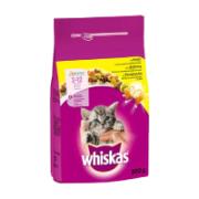 Whiskas Junior Ξηρή Τροφή για Γάτες Κροκέτες με Κοτόπουλο 2-12 Μηνών 300 g