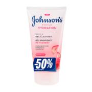 Johnson's Fresh Hydration Gel Καθαρισμού με Ροδόνερο 150 ml -50% Φθηνότερα