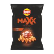 Lay’s Maxx Κυματιστά Πατατάκια με Γεύση Μπέικον 80 g