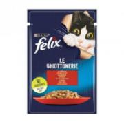 Felix Τροφή για Γάτες με Βοδινό σε Ζελέ 85 g 