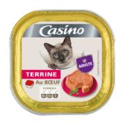 Casino Ολοκληρωμένη Τροφή για Ενήλικες Γάτες Τερίνα Βοδινού 100 g