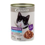 Casino Υγρή Τροφή για Ενήλικες Γάτες με Σολομό 405 g