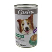 Casino Ολοκληρωμένη Υγρή Τροφή για Ενήλικους Σκύλους Μπουκιές σε Σάλτσα Κοτόπουλου με Καρότα 1240 g