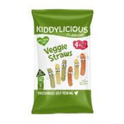 Kiddylicious Σνακ Λαχανικών με Γεύση Ντομάτα, Λαχανίδα & Σπανάκι 9+ Μηνών 4x12 g